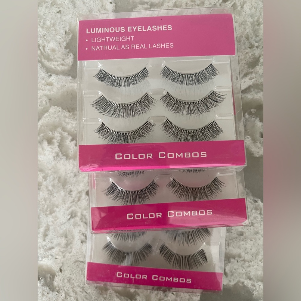 False Eyelashes - Black